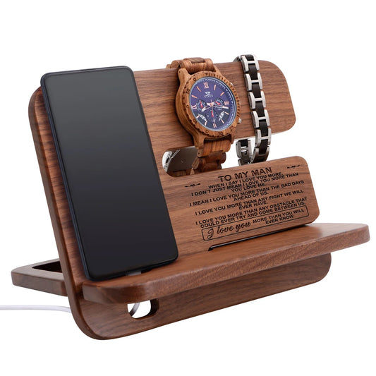 Cell Phone Stand Watch Holder